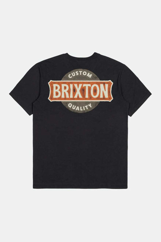 
       Brixton Wendall S/S Tailored T-Shirt - Black
     