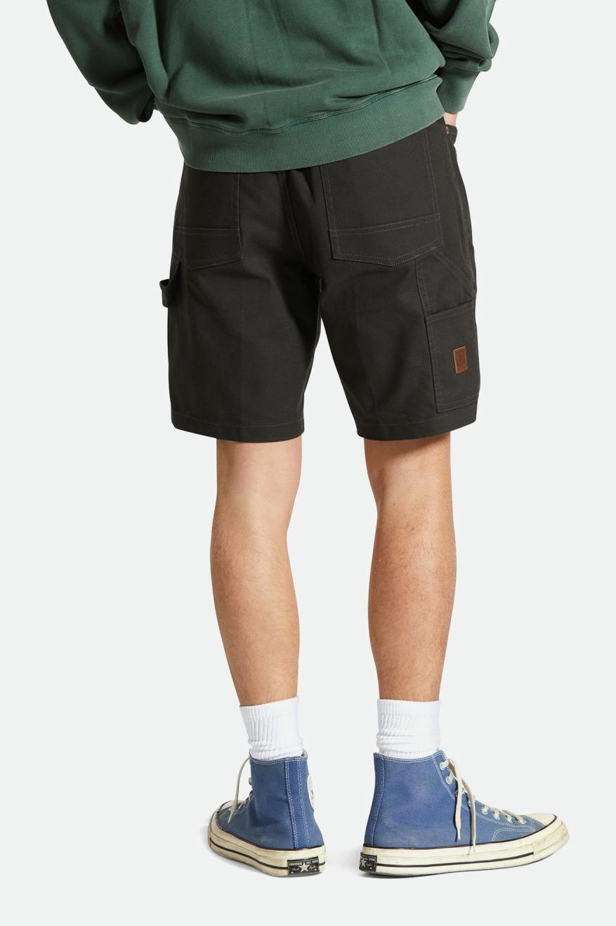 
       Brixton Builders Carpenter Stretch Short - Washed Black
     