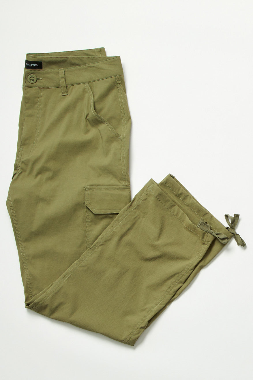 
       Brixton Waypoint Coolmax Cargo Pant - Olive Surplus
     