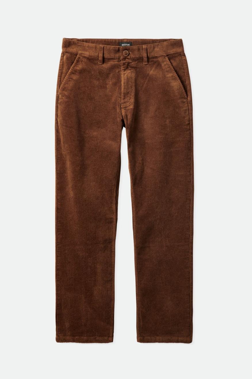 
       Brixton Choice Chino Regular Pant - Bison Cord
     