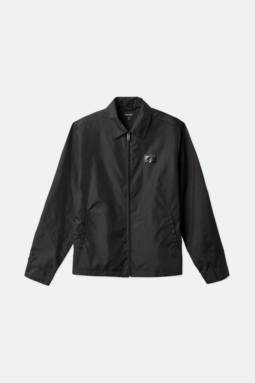 
       Brixton Utopia Vintage Nylon Jacket - Washed Black
     