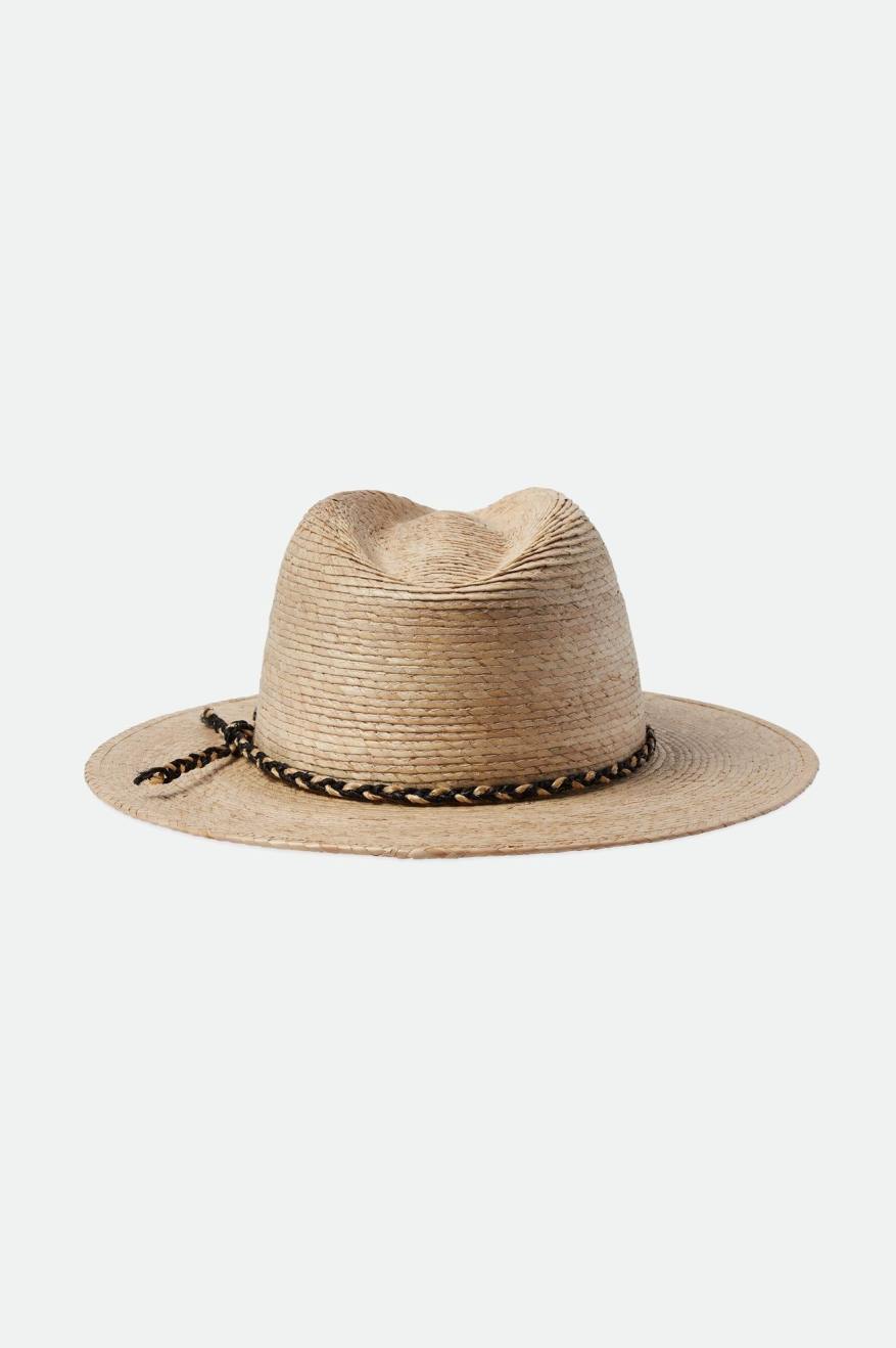 
       Brixton Messer Western Straw Fedora - Natural
     