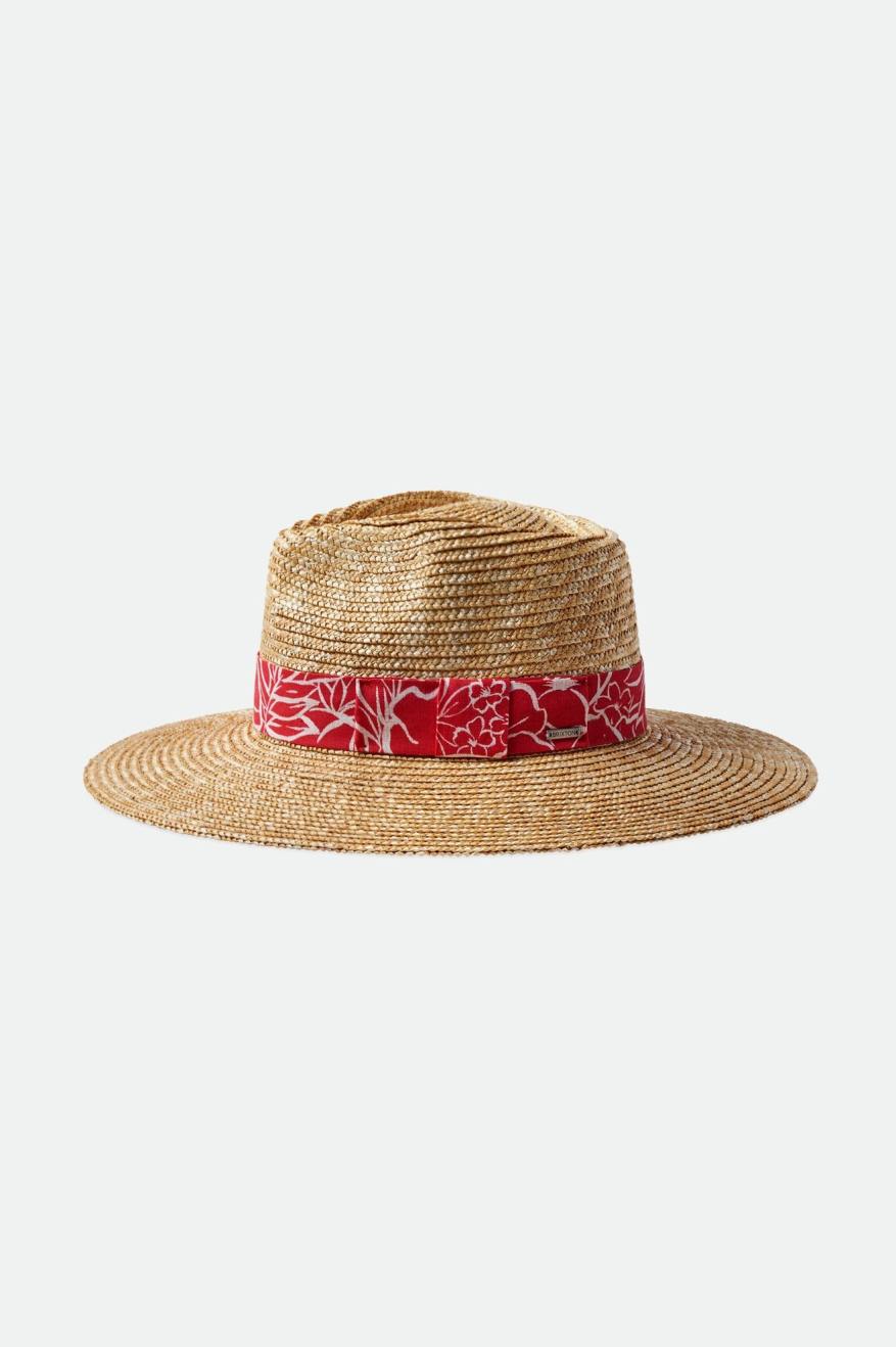 
       Brixton Joanna Hat - Honey/Aloha Red
     