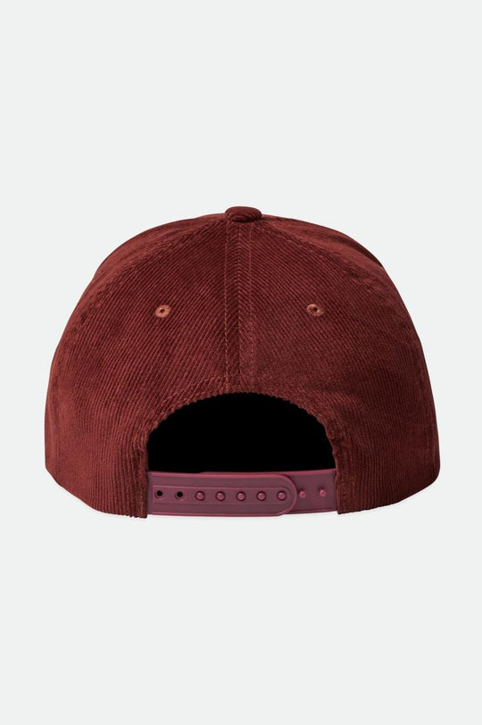 
       Brixton Parsons Flame C MP Snapback - Burnt Henna
     