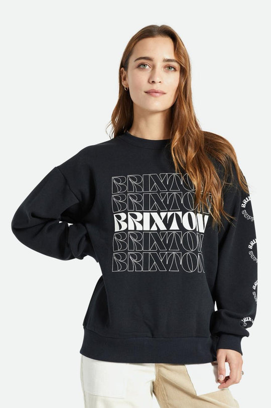 
       Brixton Retro Femme Crew - Black
     