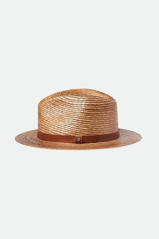 
       Brixton Messer Straw Fedora - Toffee
     