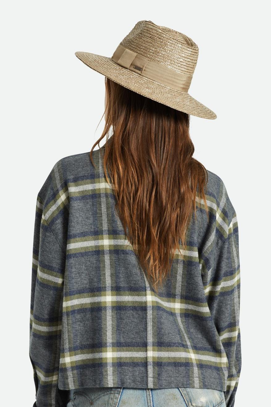 
       Brixton Joanna Short Brim Hat - Sand
     