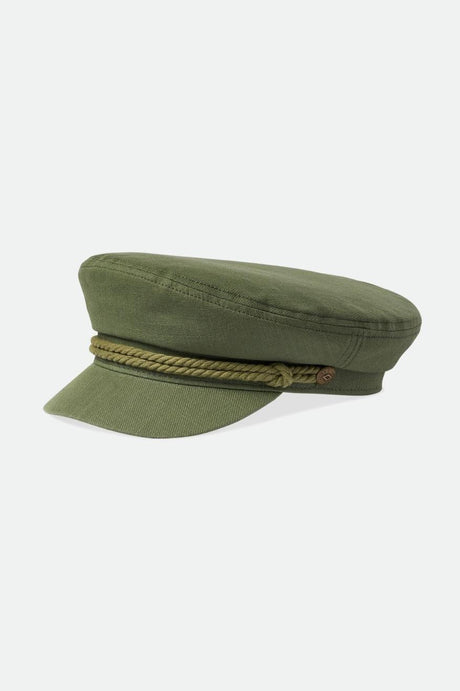 Fiddler Fisherman Cap - Olive Surplus