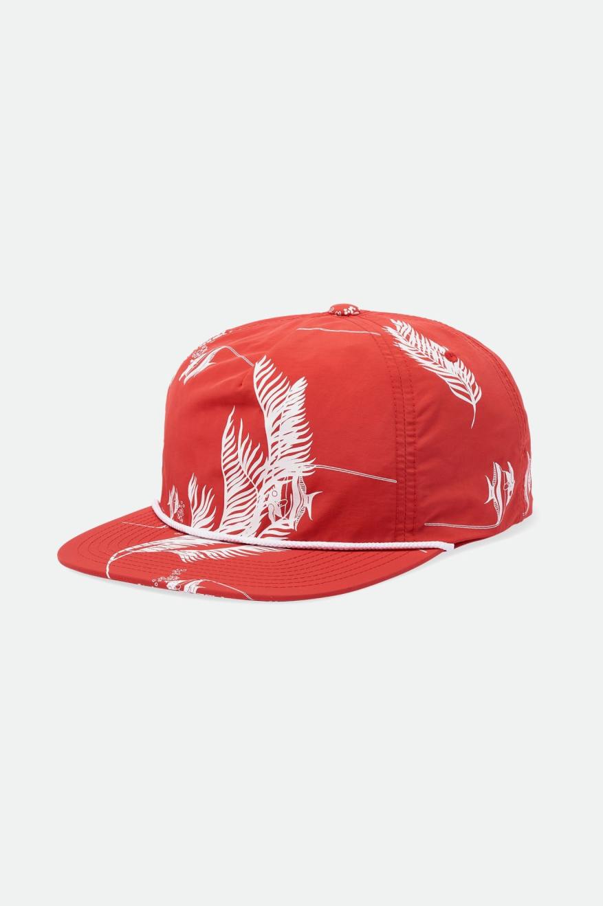 
       Brixton Henshaw MP Snapback - Aloha Red
     