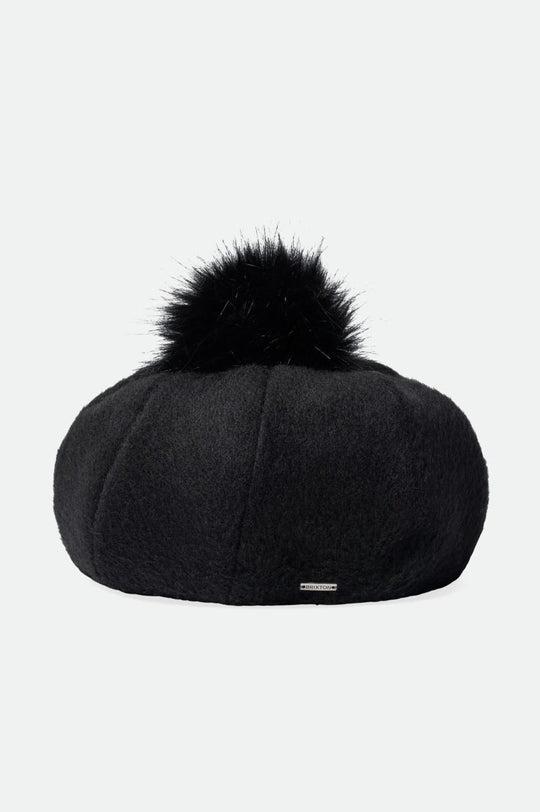 
       Brixton Natalie Oversized Pom Beret - Black
     