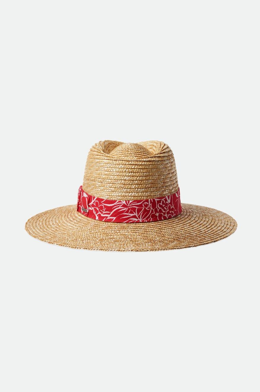 
       Brixton Joanna Hat - Honey/Aloha Red
     