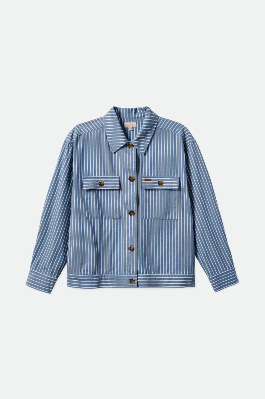 
       Brixton Stark Trucker Jacket - Blue Heaven
     