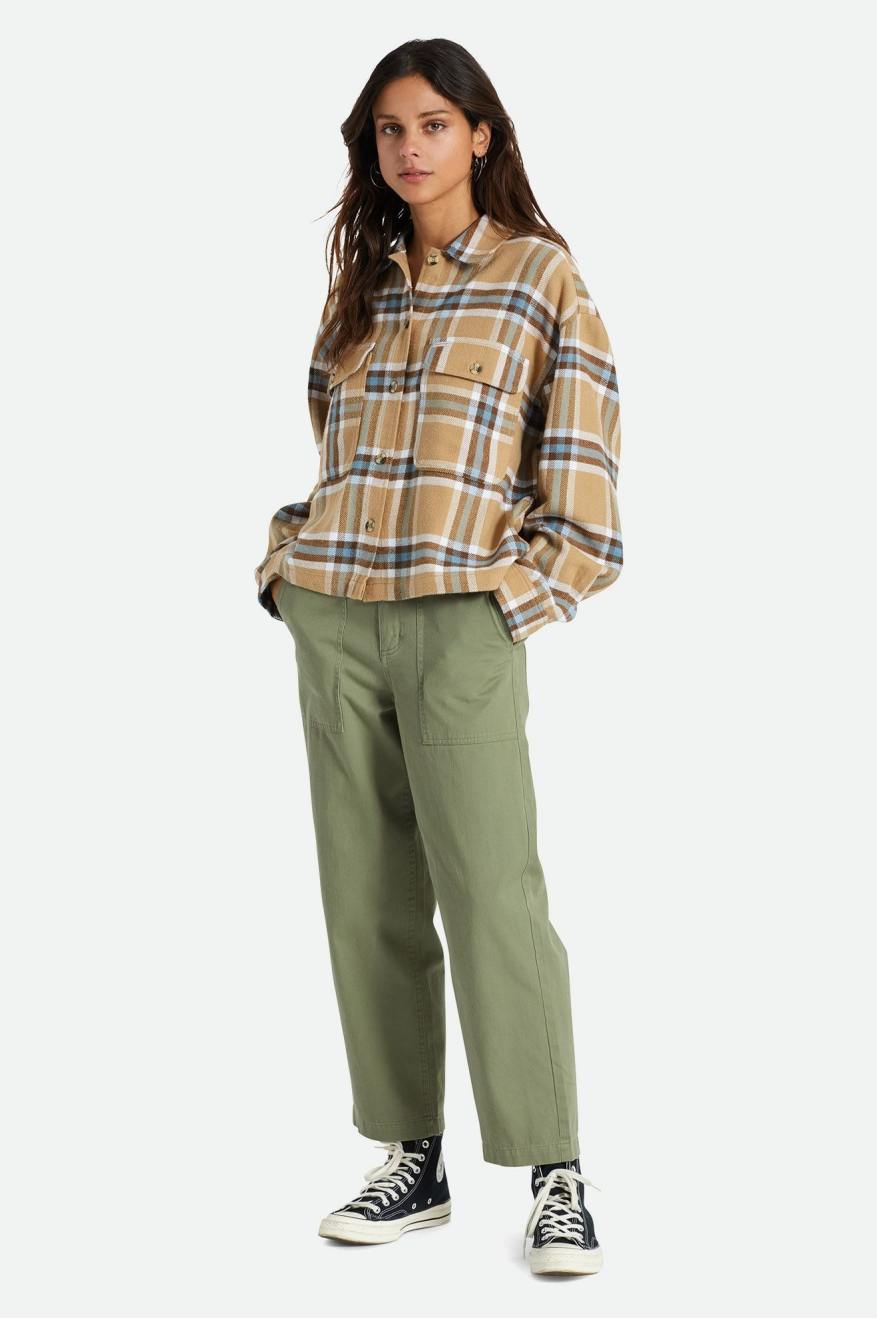 
       Brixton Bowery Women&#39;s L/S Flannel - Mojave
     