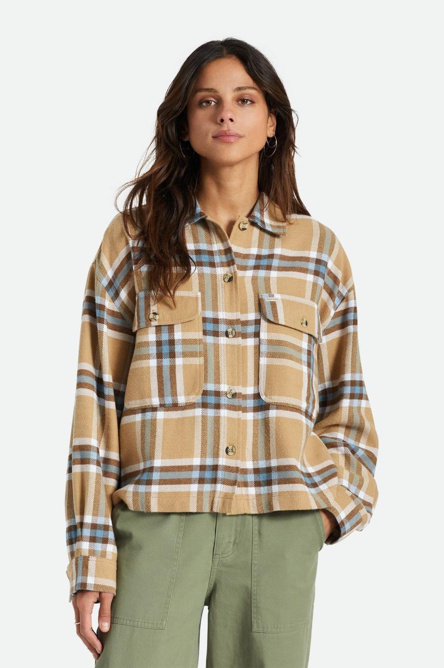 
       Brixton Bowery Women&#39;s L/S Flannel - Mojave
     