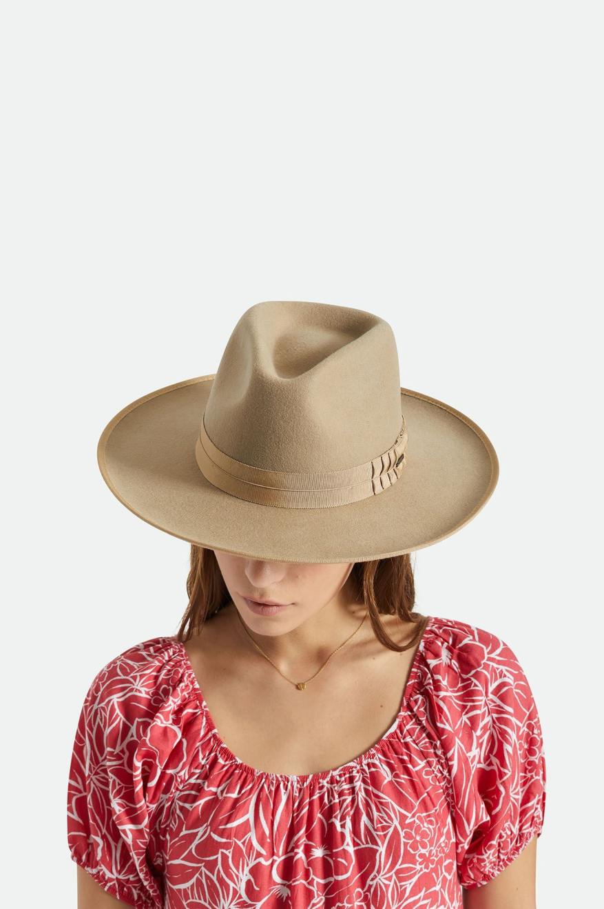 
       Brixton Reno Fedora - Sand
     