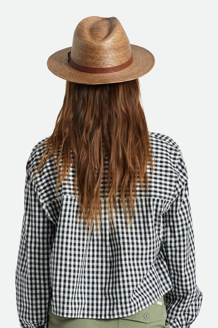 
       Brixton Messer Straw Fedora - Toffee
     