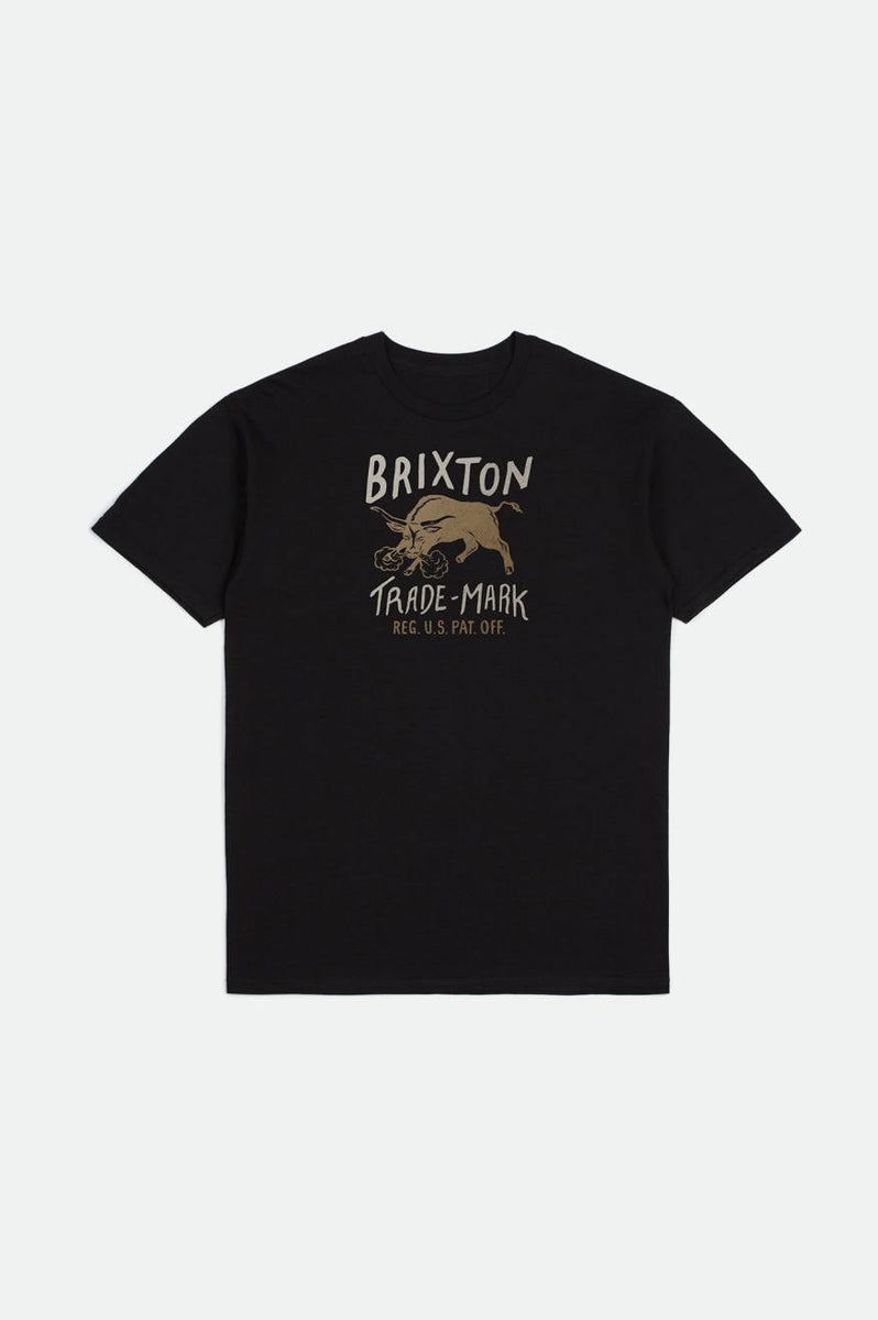 Roxboro S/S Standard Tee - Black – Brixton