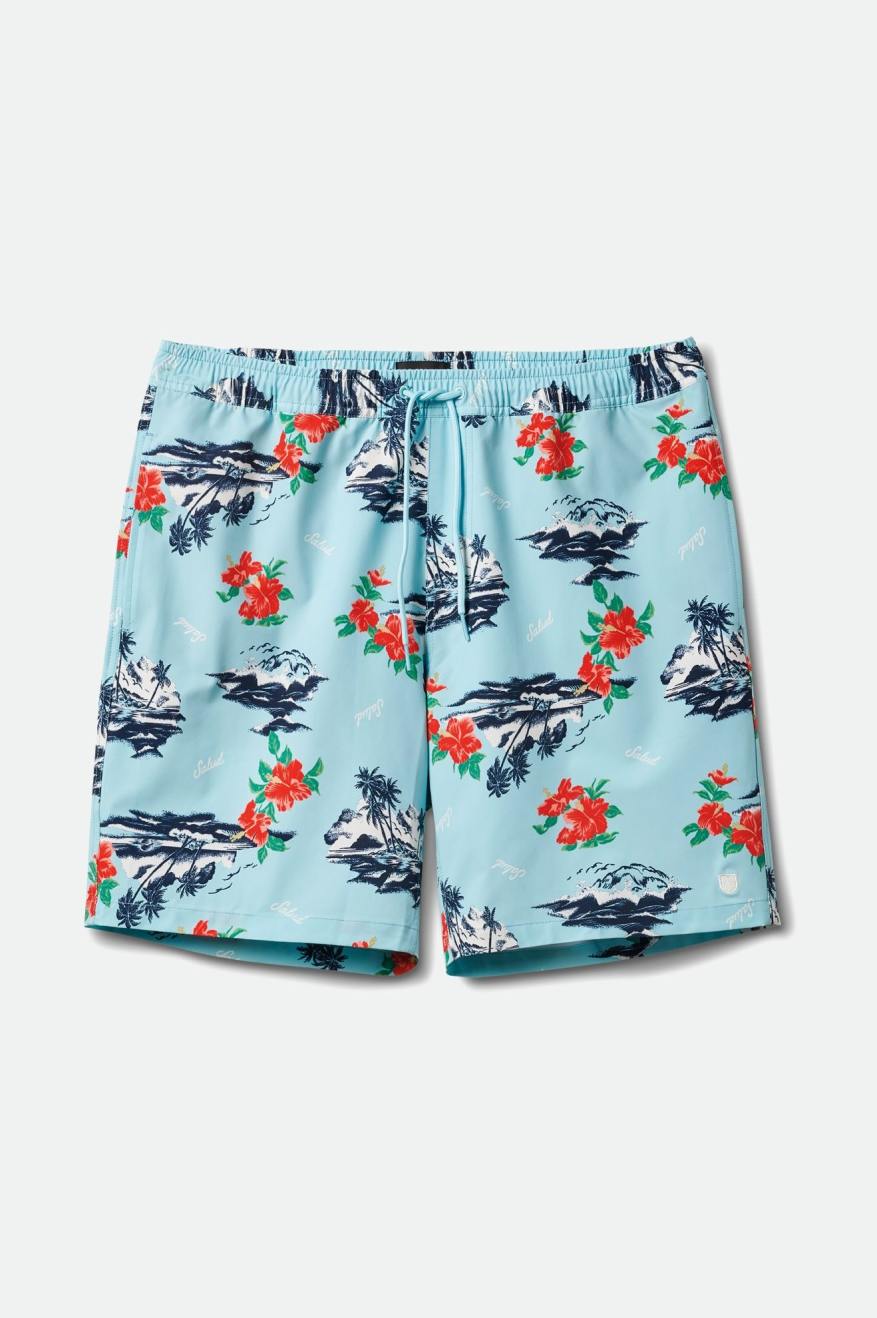 
       Brixton Voyage Short 7” - Canal Blue
     