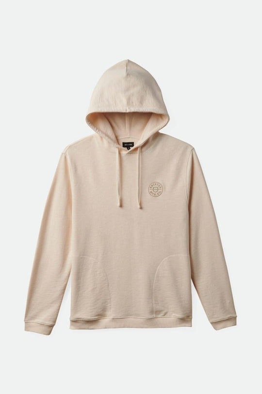 
       Brixton Crest Summer Weight French Terry Hood - Whitecap
     