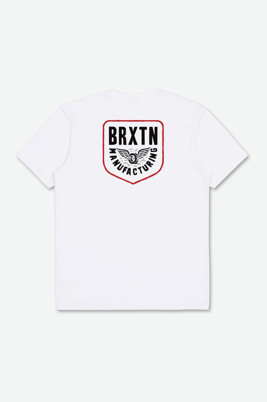 
       Brixton Grantly S/S Tailored Tee - White
     