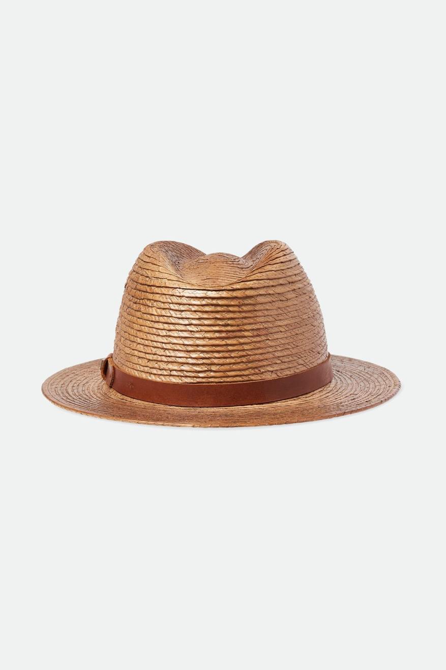 
       Brixton Messer Straw Fedora - Toffee
     