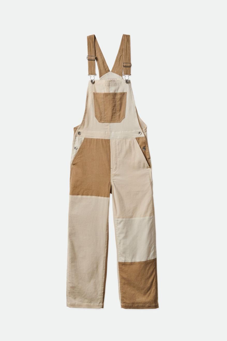 
       Brixton Christina Crop Overall - Dove/Vanilla
     