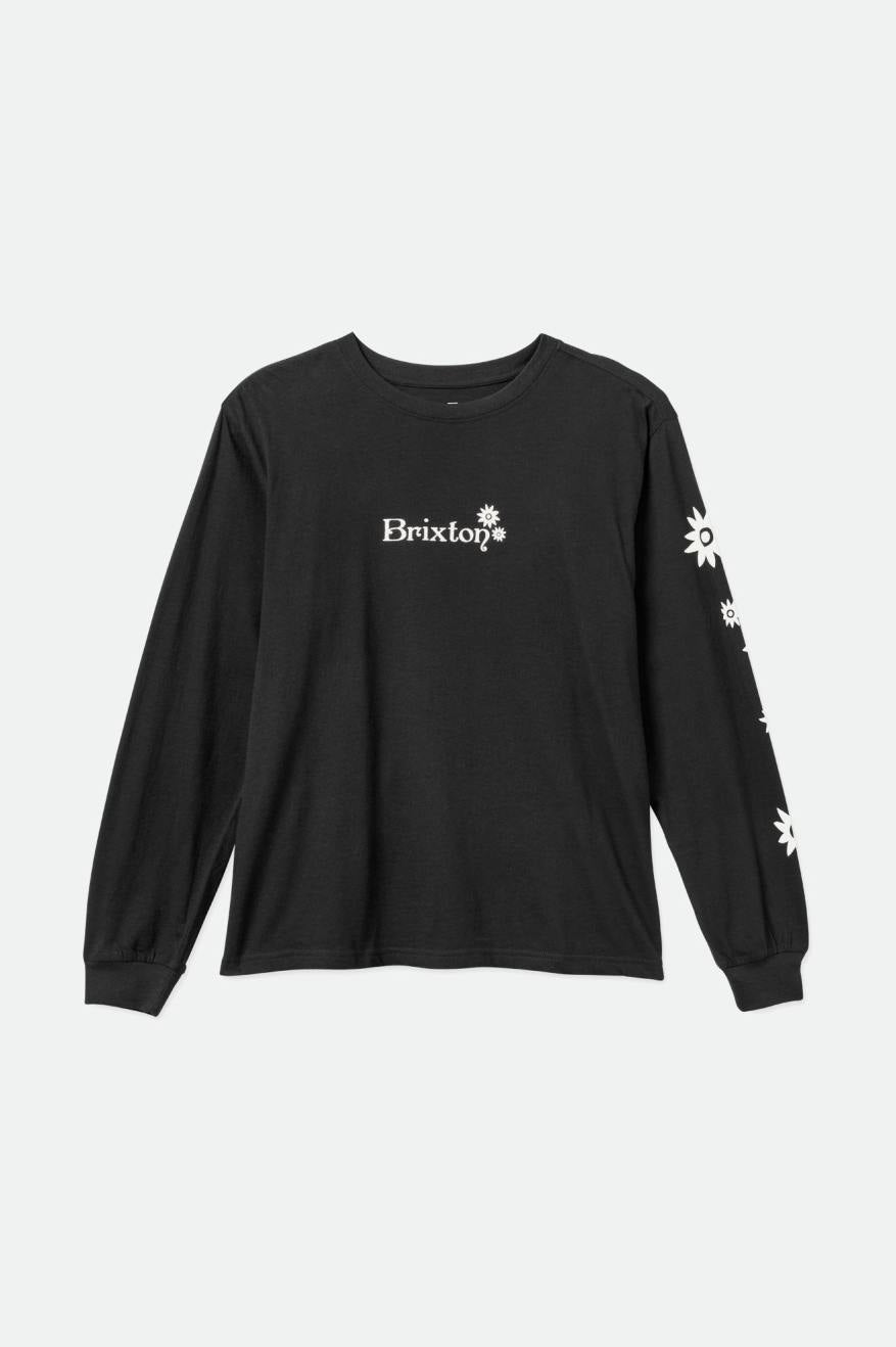 
       Brixton Gretel L/S Boyfriend Tee - Black
     