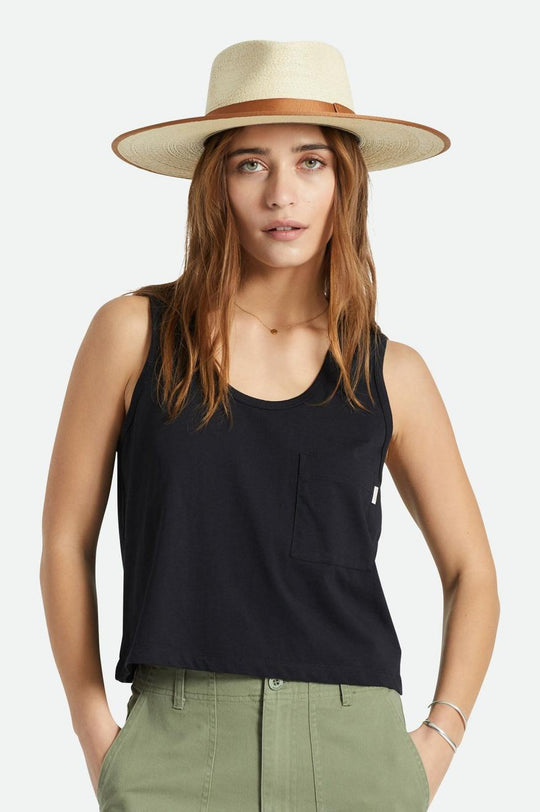 
       Brixton Jo Straw Rancher Hat Limited - Natural
     