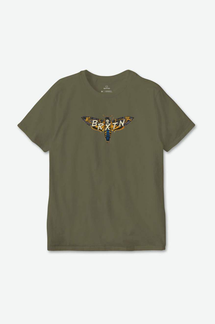 
       Brixton Beeler S/S Standard Tee - Olive Surplus
     