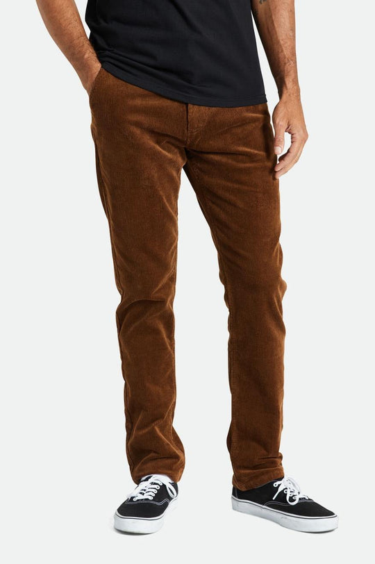 
       Brixton Choice Chino Regular Pant - Bison Cord
     