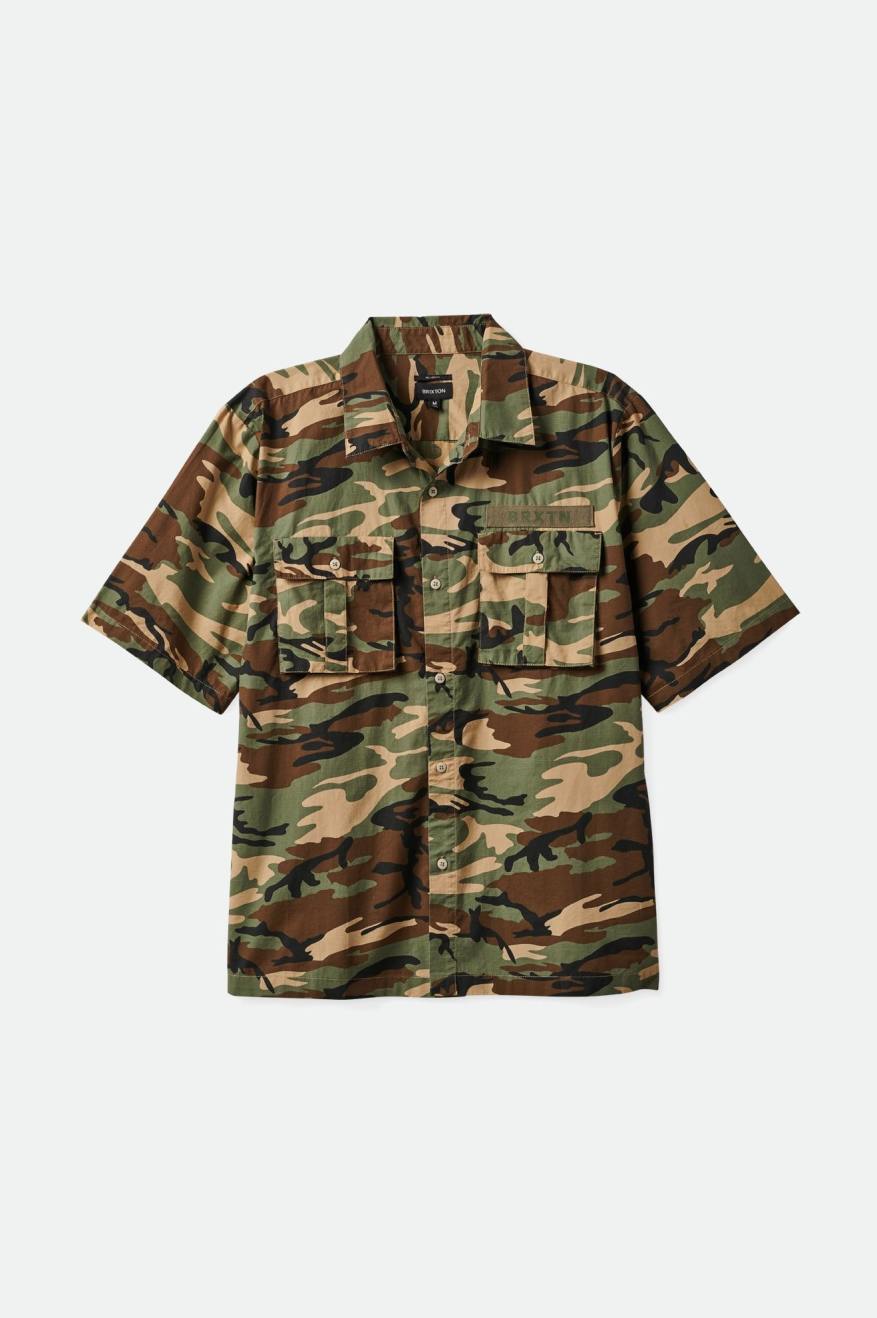 
       Brixton Surplus S/S Woven - Camo Surplus
     