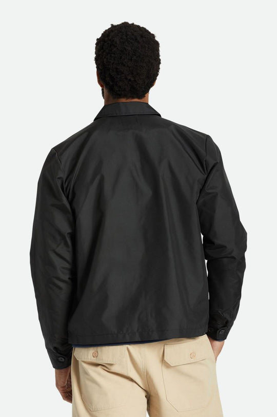 
       Brixton Utopia Vintage Nylon Jacket - Washed Black
     