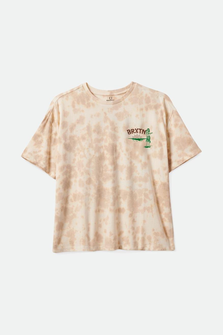 
       Brixton Good Time Oversized Boyfriend Tee - Safari Cloud Wash
     