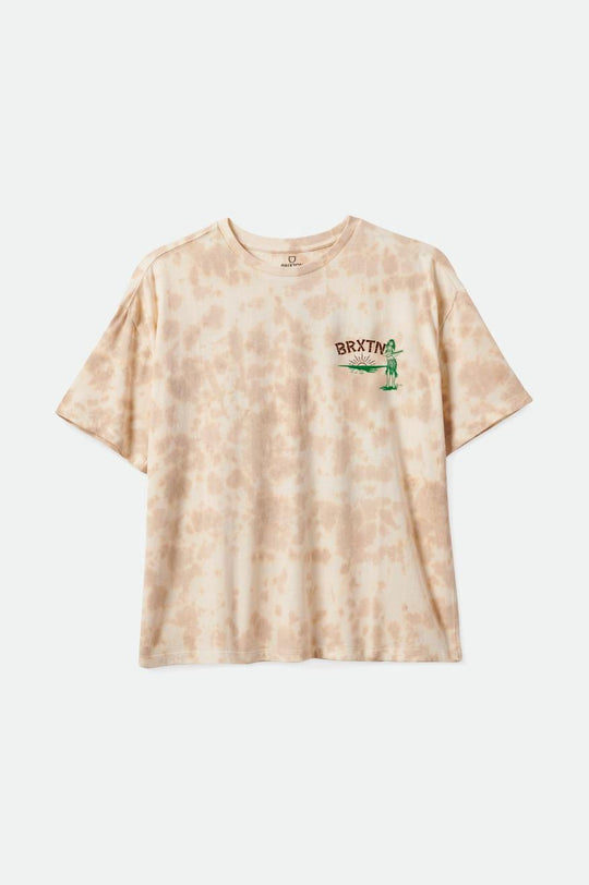 
       Brixton Good Time Oversized Boyfriend Tee - Safari Cloud Wash
     