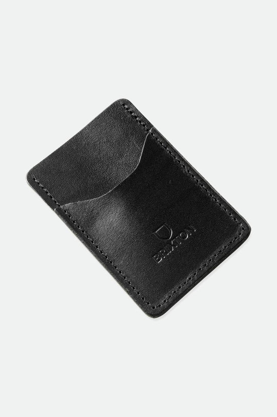 
       Brixton Brixton x Artifact Leather Card Holder Wallet - Black
     