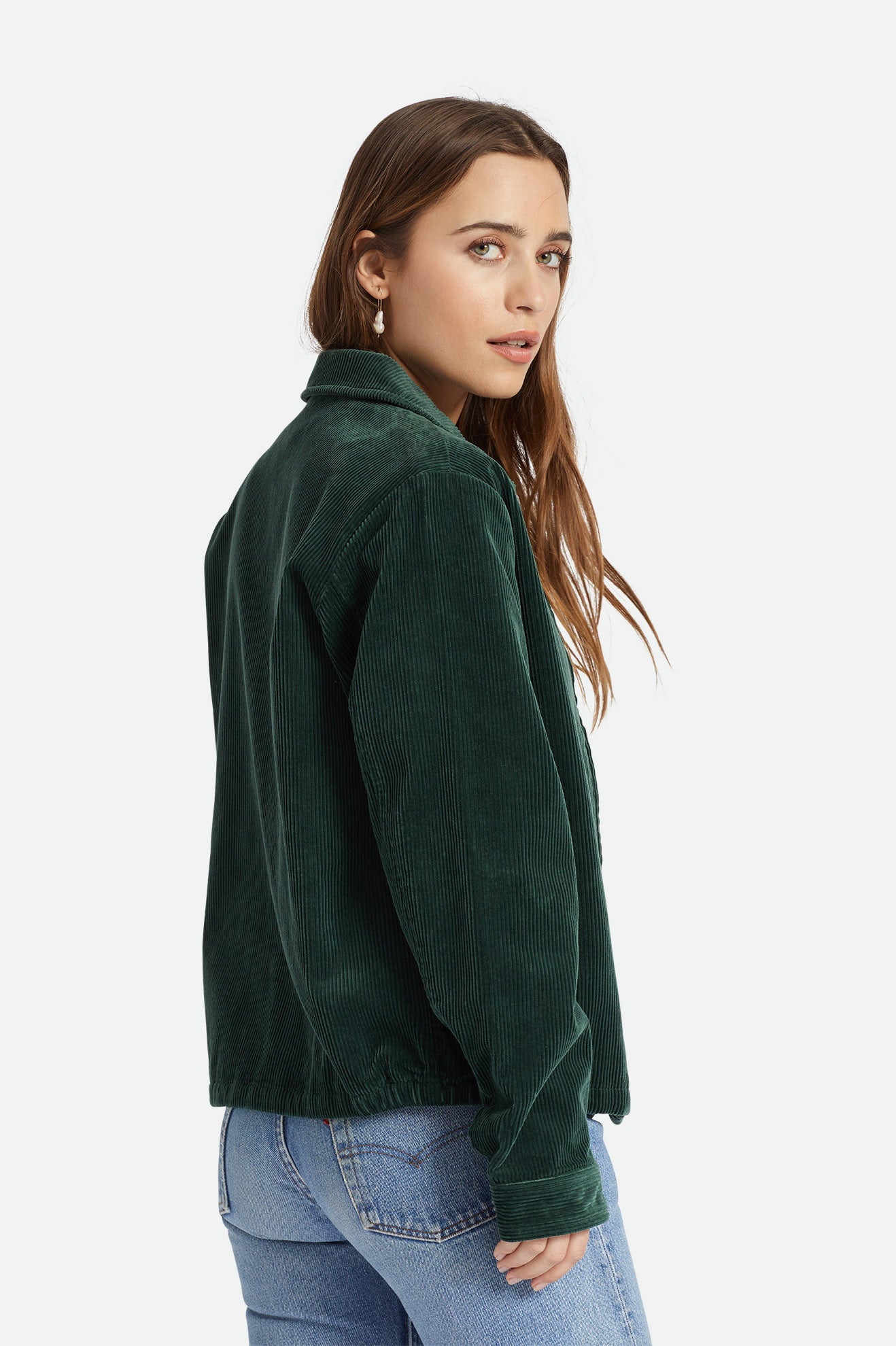 
       Brixton Utopia Jacket - Emerald
     