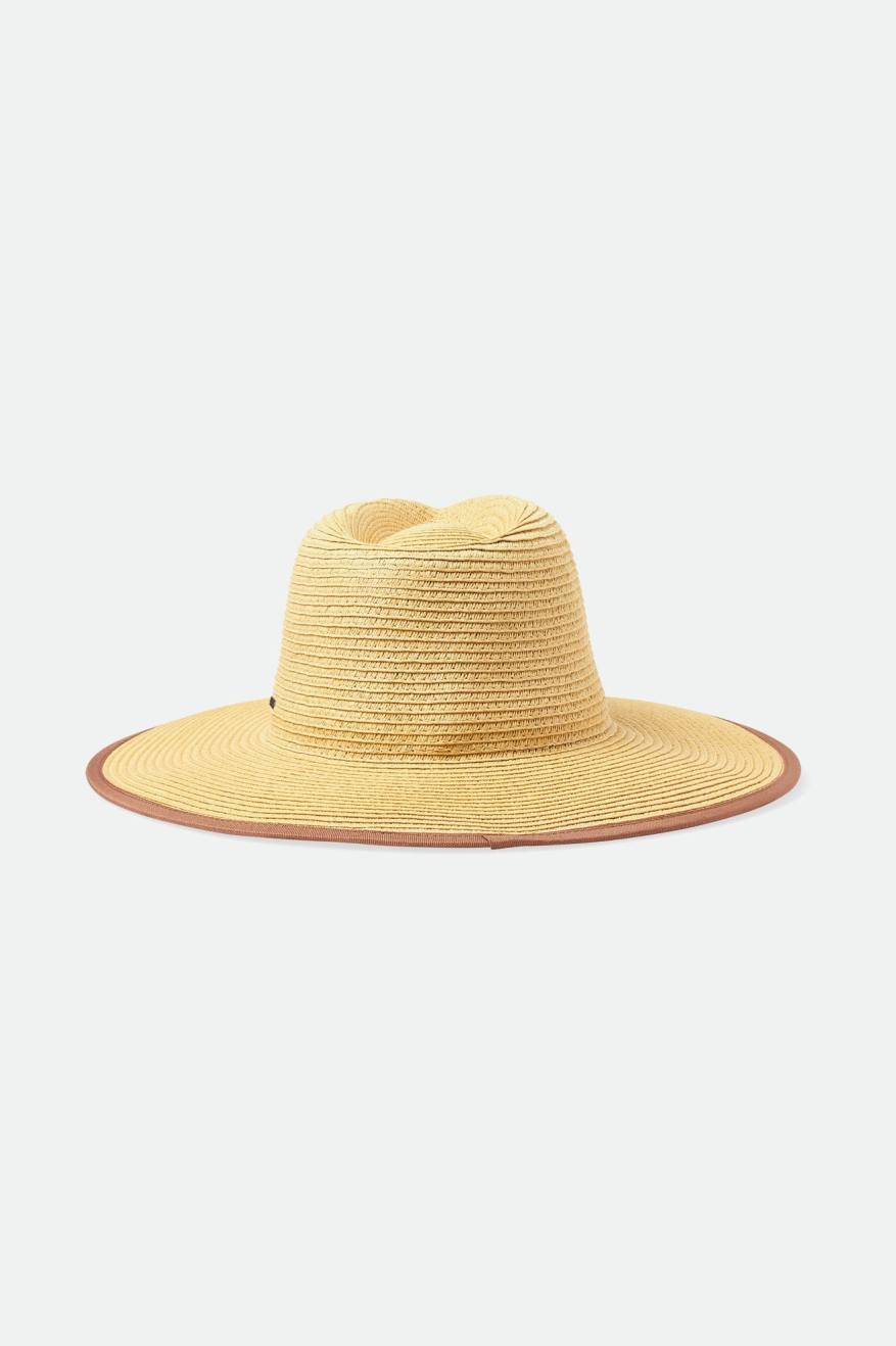 
       Brixton Santiago Straw Rancher Hat - Natural
     