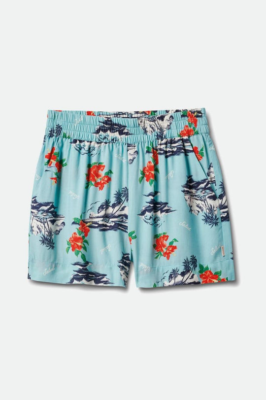 
       Brixton Paradise Short - Canal Blue
     