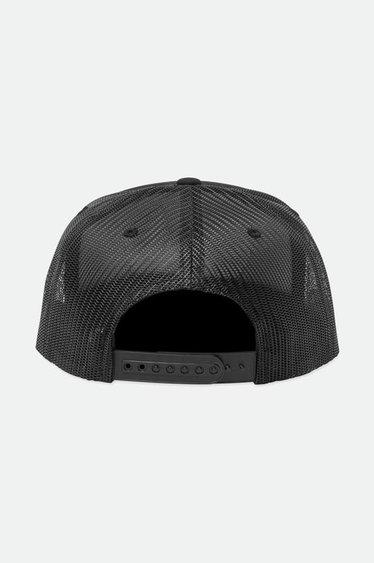 
       Brixton Peace Shield MP Trucker Hat - Black/Black
     