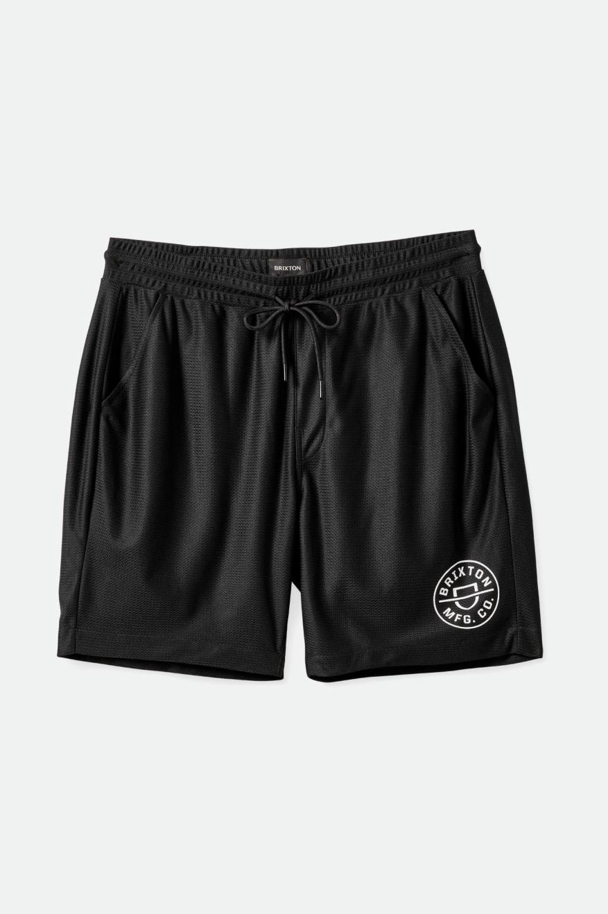 
       Brixton Crest Mesh Short - Black
     