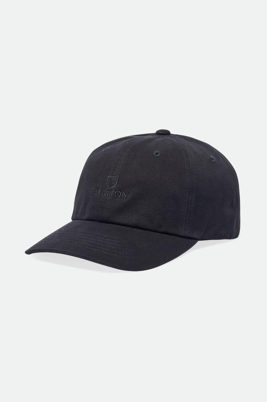 
       Brixton Alpha LP Adjustable Hat - Black Vintage Wash
     