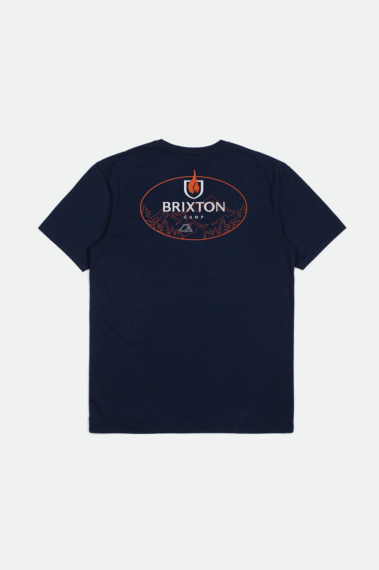 
       Brixton Camp Alpha S/S Tailored Tee - Navy
     