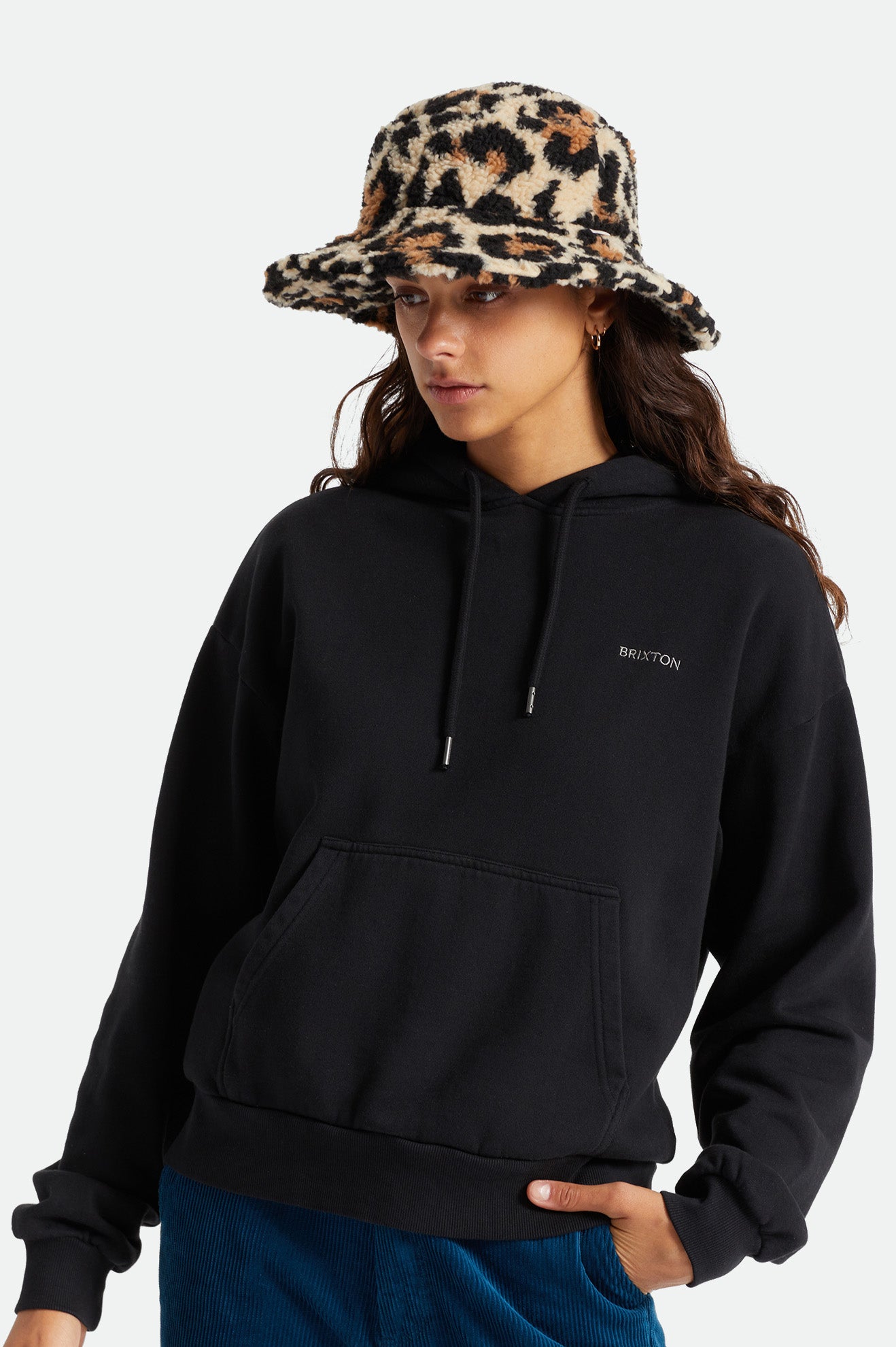 
       Brixton Dylan Bucket Hat - Large Leopard
     