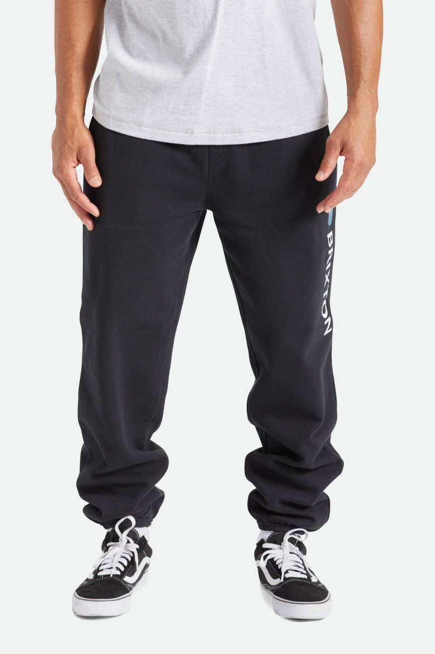 
       Brixton Alton Line Slim Fleece Jogger - Black
     