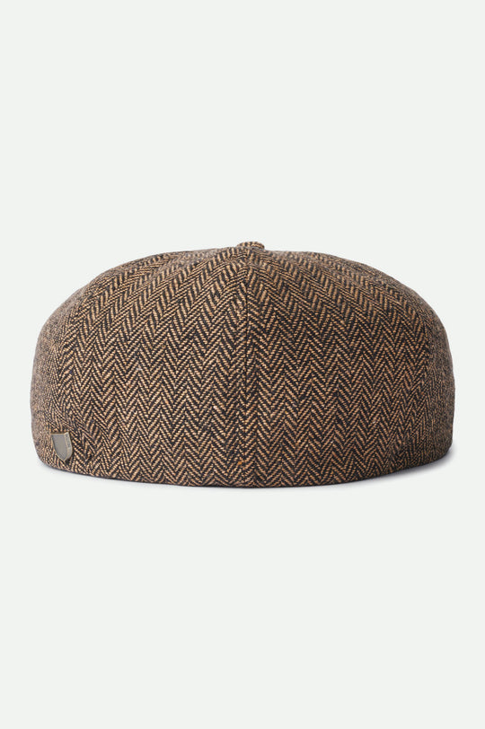 
       Brixton Brood Newsboy Cap - Brown/Khaki
     