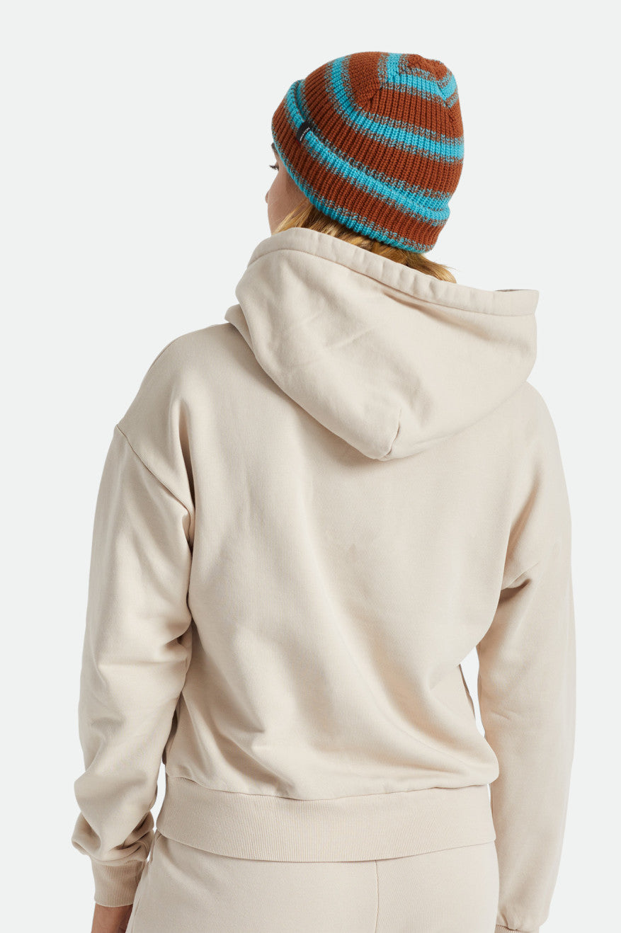 
       Brixton Polar Chunky Beanie - Caramel/Teal
     