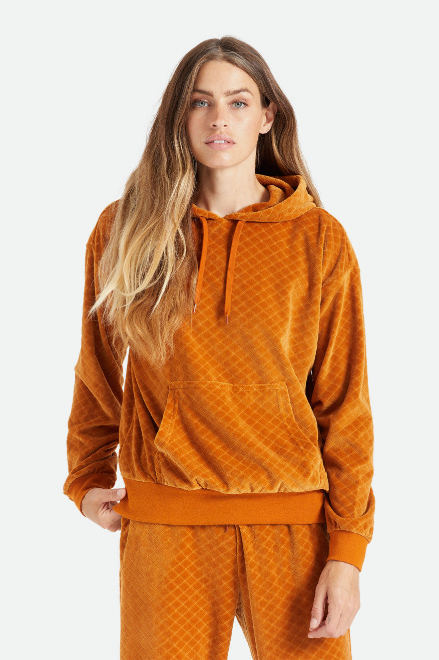 
       Brixton Rocky Hoodie - Glazed Ginger
     