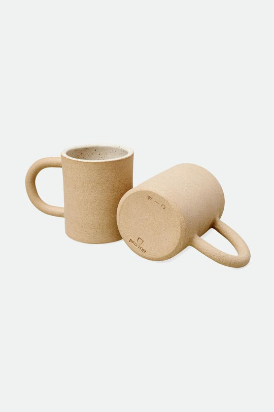 
       Brixton Brixton x O-M Hand Crafted Ceramic Mug - Beige
     