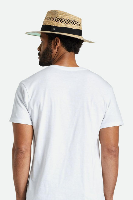 
       Brixton Hunter Straw Fedora - Tan
     