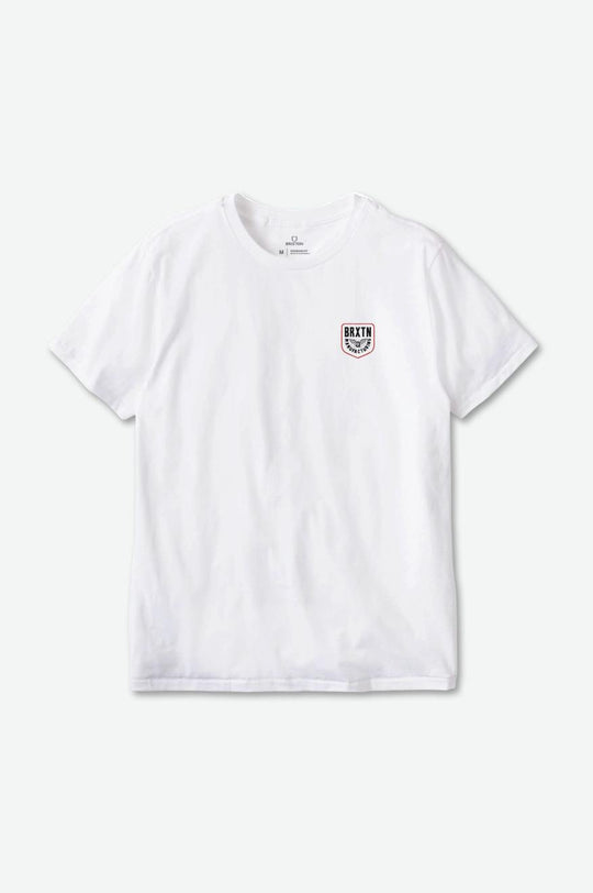 
       Brixton Grantly S/S Tailored Tee - White
     